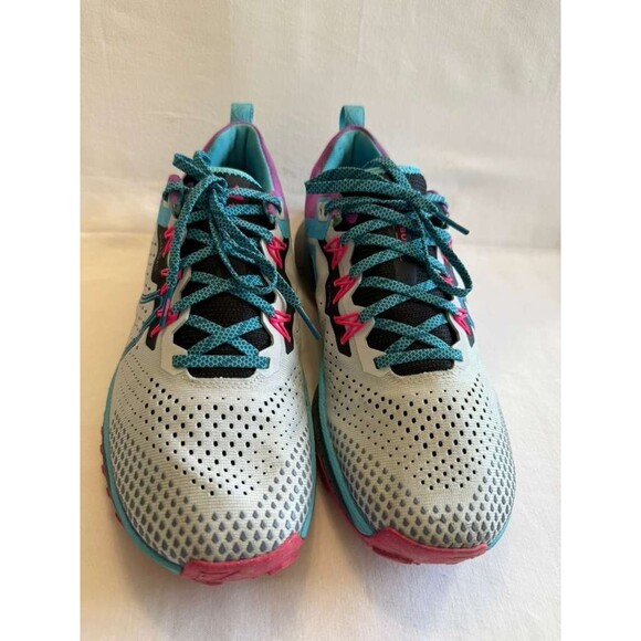 Nike React Pegasus Trail 4 SE Pure Platinum/Baltic Blue/Black SIZE:9 - Picture 2 of 7